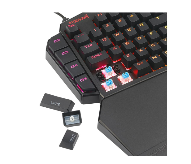 REDRAGON DITI one-handed RGB K585RGB - 1182515 - zdjęcie 5